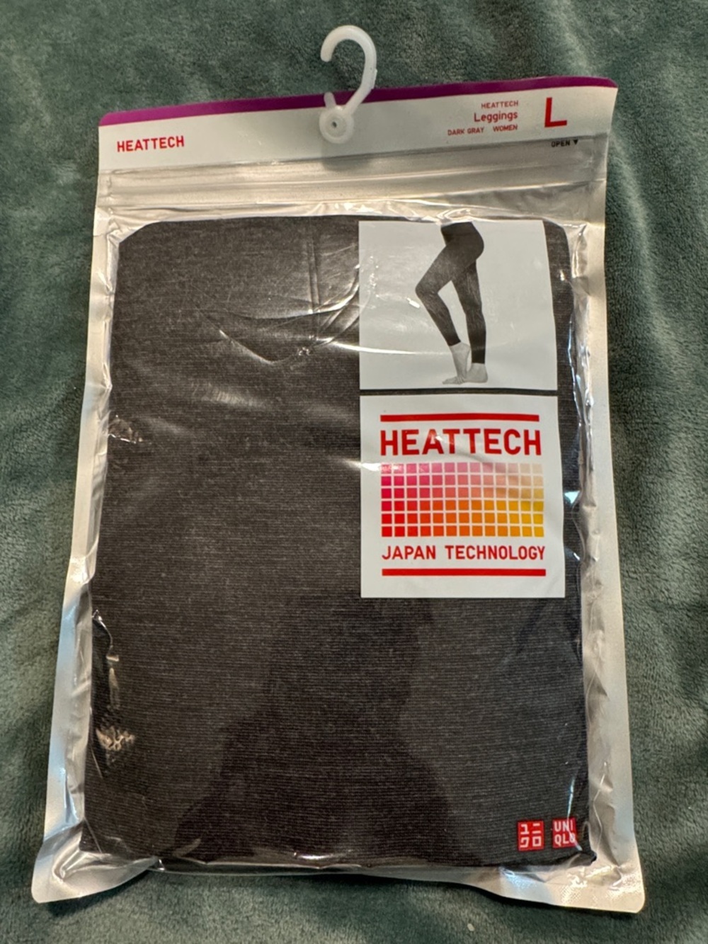 Uniqlo Dark Gray HEATTECH Leggings